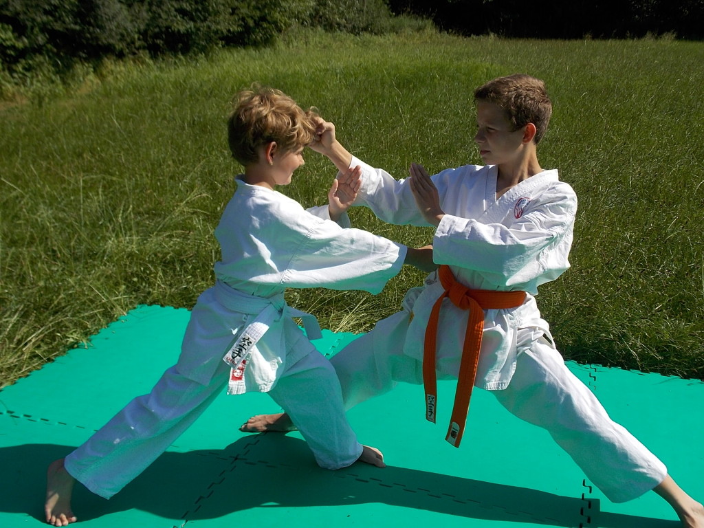 Souboj dětí - Karate Vysoké Mýto